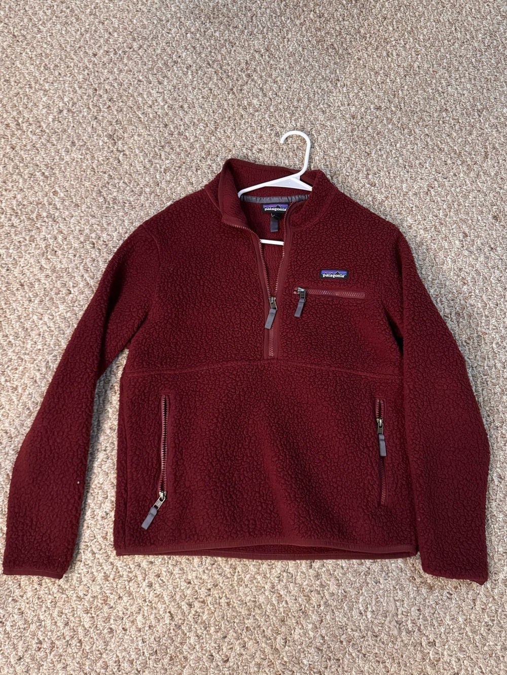Patagonia fleece quarter zip